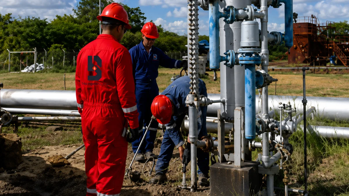 Operaciones de campo vinculadas a B&P Ingeniería, C.A. — BYPICA
