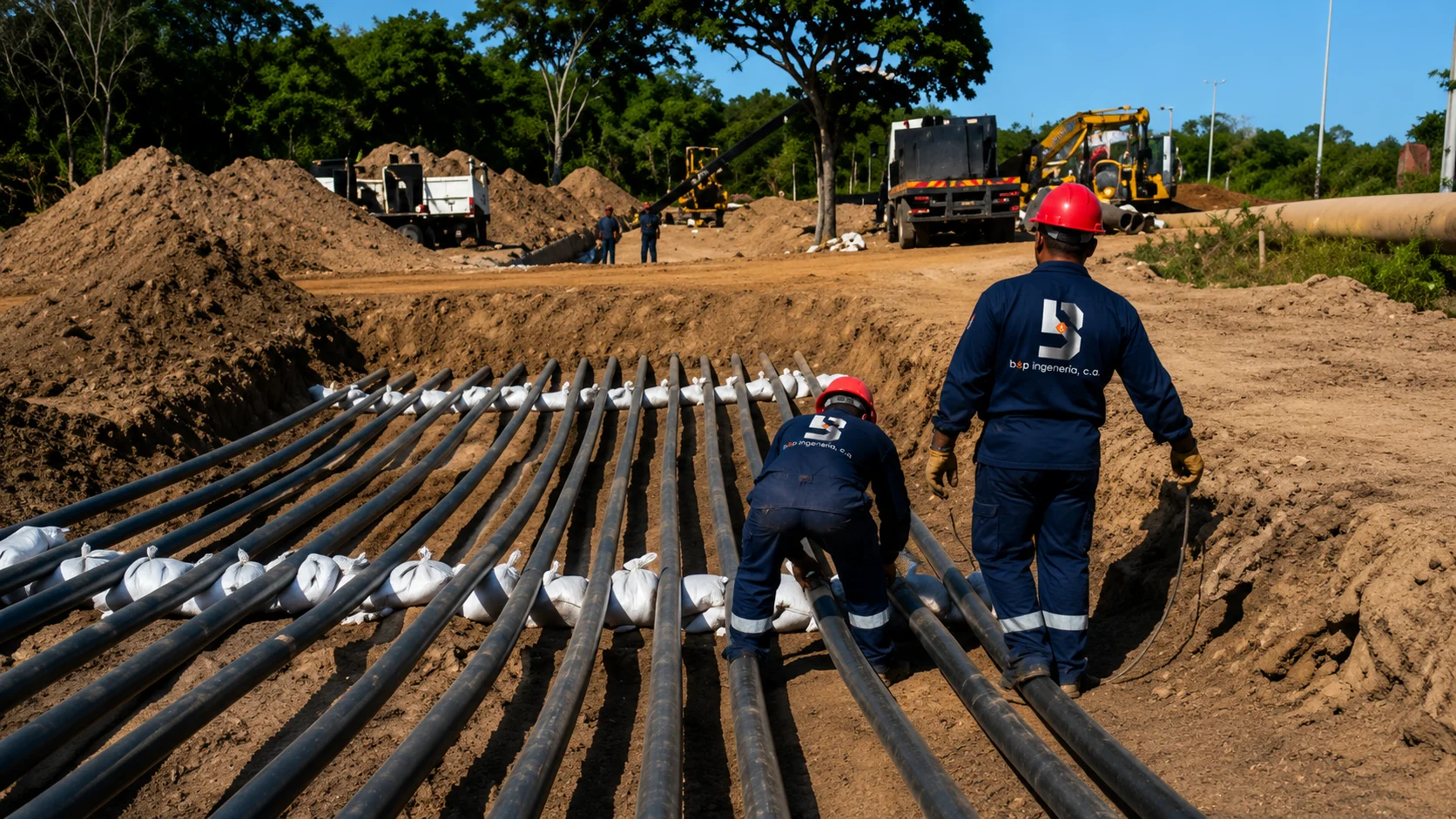 Pipelines and field operations related to B&P Ingeniería, C.A. — BYPICA