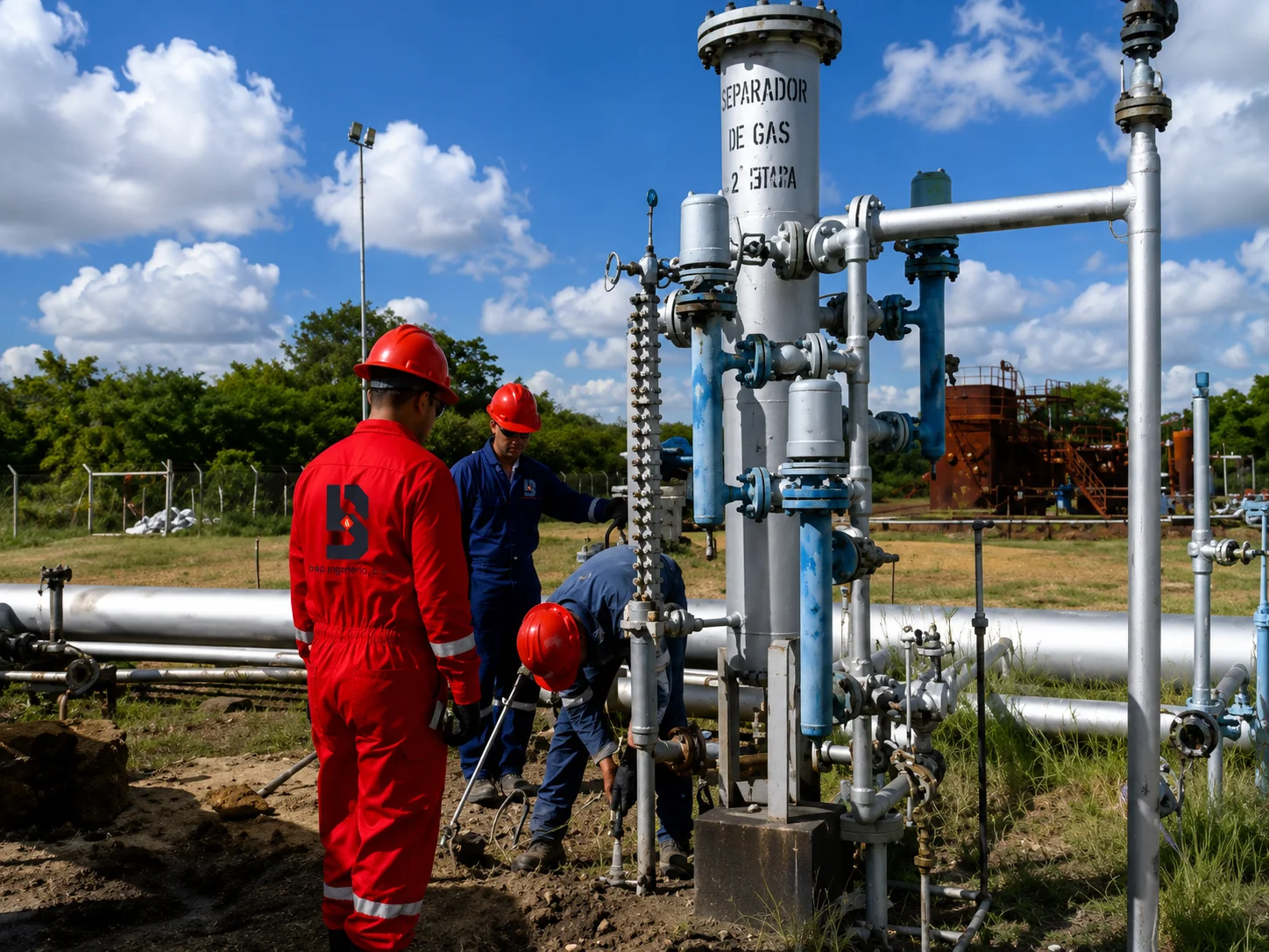 B&P Ingeniería, C.A. — BYPICA personnel in field operation