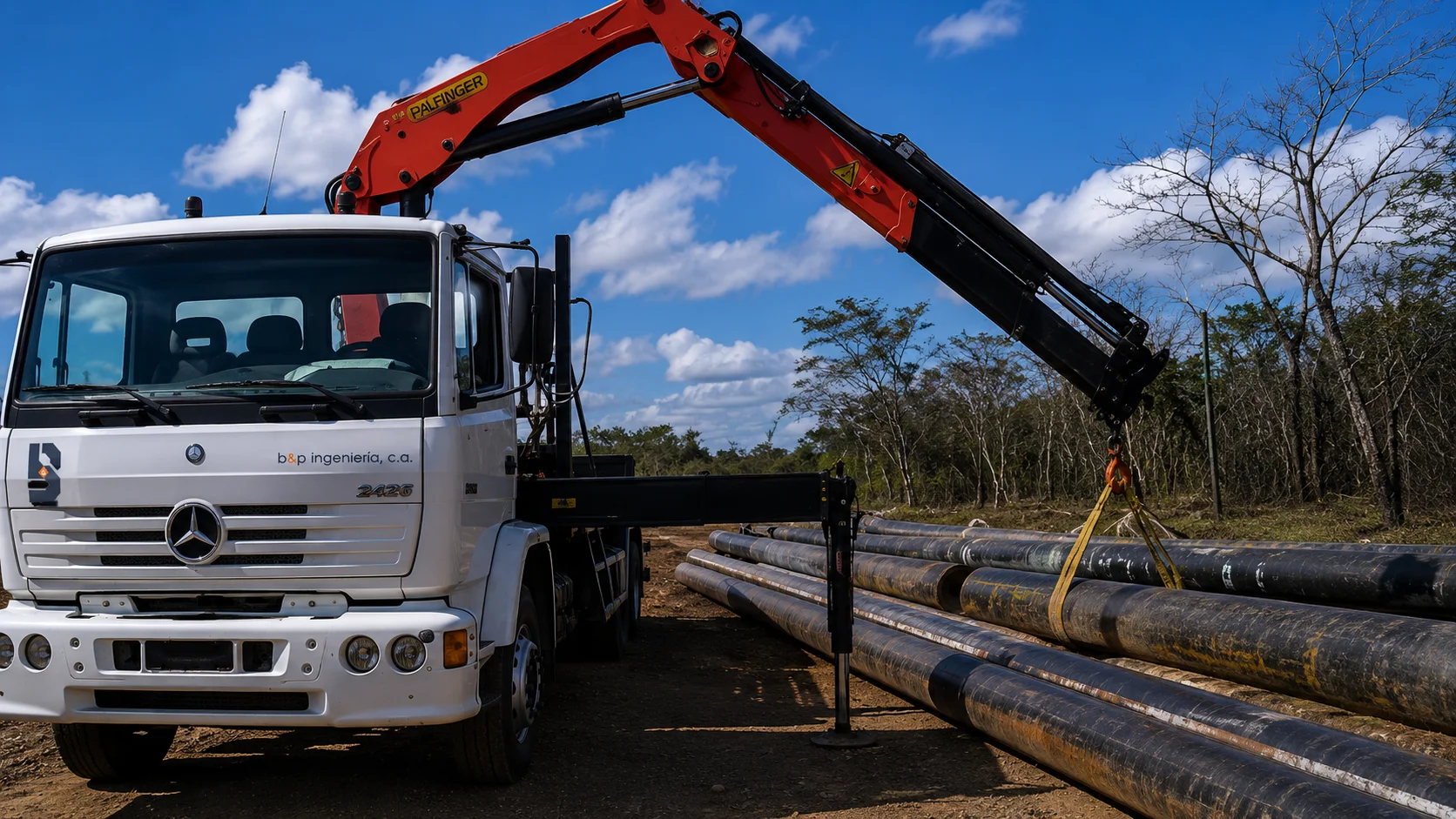 Industrial services and pipeline works performed by B&P Ingeniería, C.A. — BYPICA